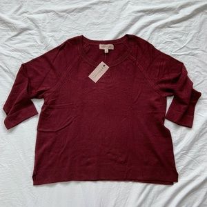 NWT Philosophy Cropped Sweater